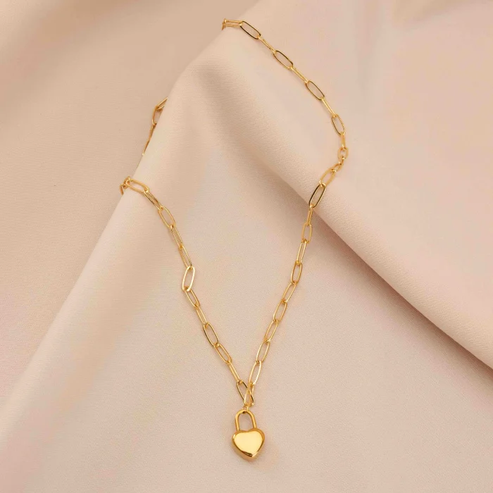 Cadena Clip Candado Amor