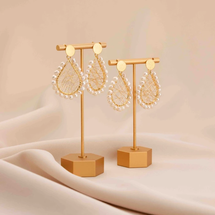 Arete con topo Atrapasueño Elegante