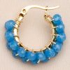 ARETE CRISTAL DOBLE NEUTRO - Celeste