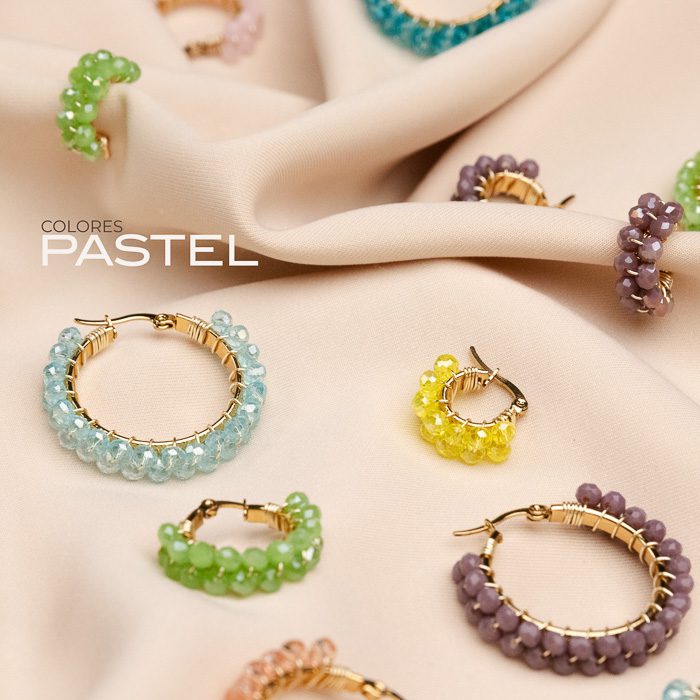 ARETE CRISTAL DOBLE PASTEL