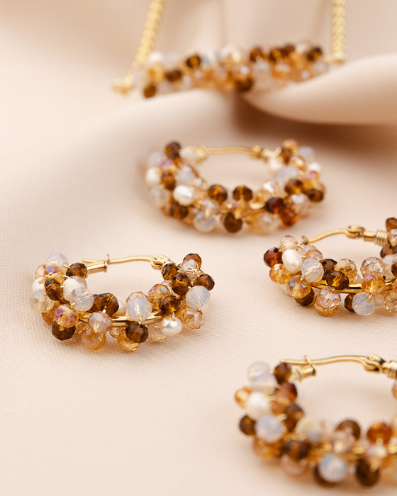 Aretes ambar medio día