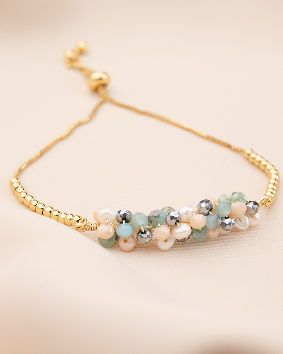 Pulsera cielo de plata