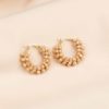 ARETE CRISTAL ENTORCHADO COMPLETO - Beige