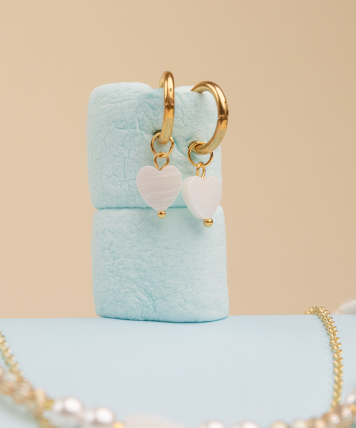 ARETES BIANCO