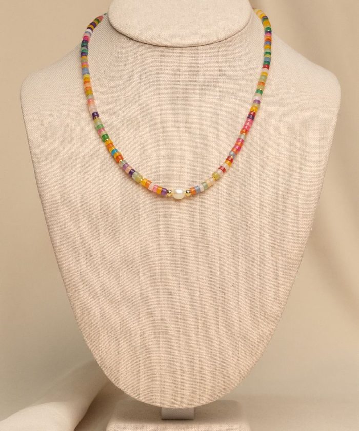COLLAR RAINBOW DONUT